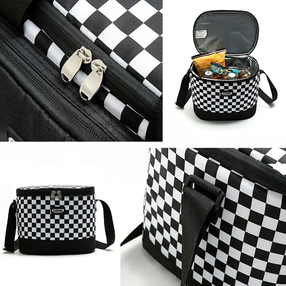 Sanne 9.5L Chequered Pattern Lunch Bag #21102 Sanne 9.5L Chequered Pattern Lunch Bag #21102